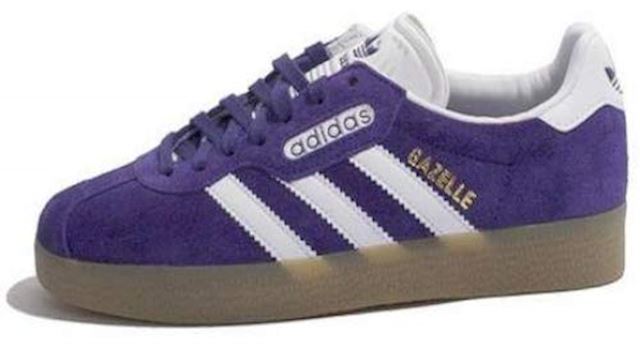 adidas gazelle super purple