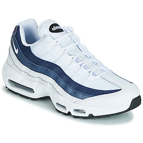 nike air max 95 navy blue and white