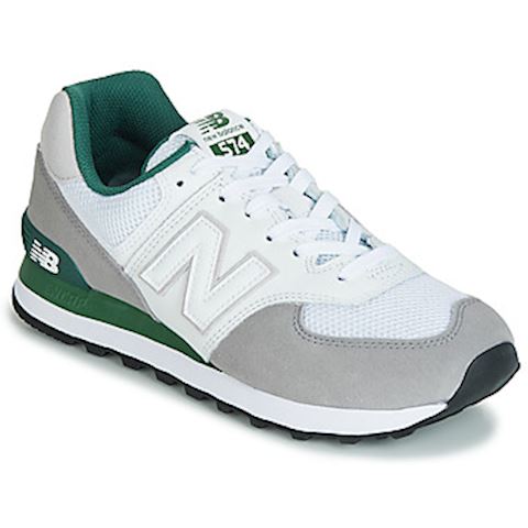 New Balance 574 Shoes - Marblehead/Team Forest Green | ML574NSA | FOOTY.COM