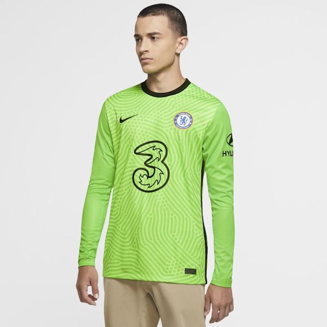 Nike Chelsea Mens LS Goalkeeper Home Shirt 2020/21 | CD4271-399 | FOOTY.COM