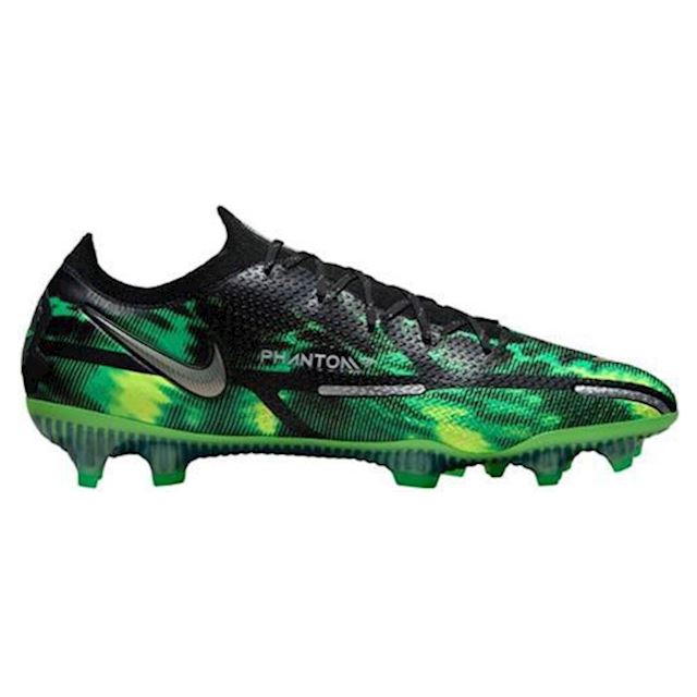 Nike Phantom GT DF Elite FG - Pure Platinum \u0026 Metallic Silver with Black -  SoccerPro