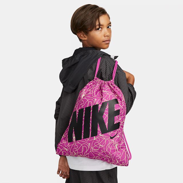 Nike Kids' Drawstring Bag (12L) - Pink | DR6129-623 | FOOTY.COM