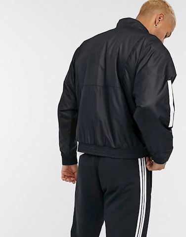 adidas bomber jacket mens black