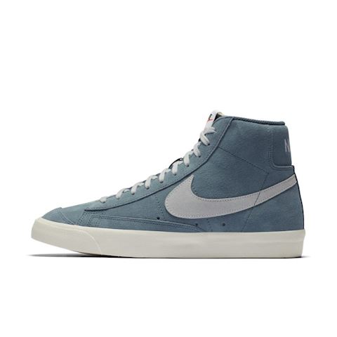 nike blazer mid blue suede