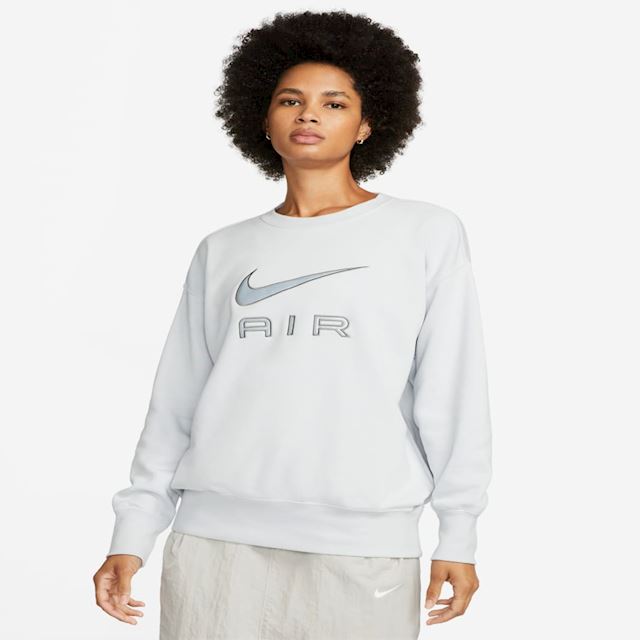 Nike Sportswear Womens Air Fleece Crew Sweatshirt | DQ6567-043 | FOOTY.COM