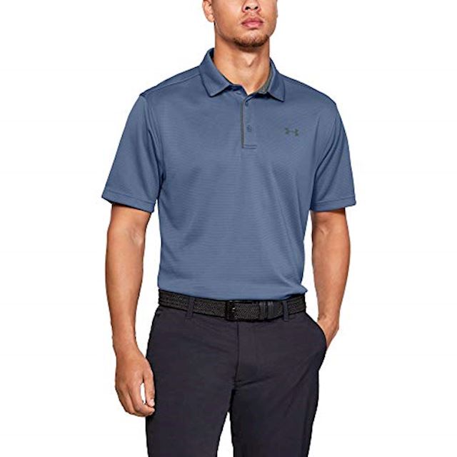 under armour corporate men's graphite tech polo