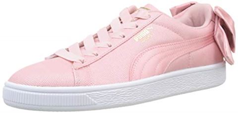 puma suede pink bow