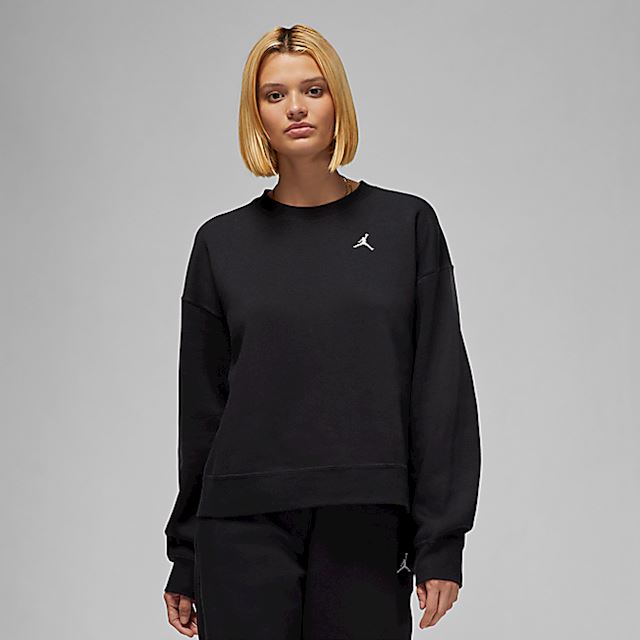 Nike Jordan Brooklyn Women's Fleece CrewNeck Sweatshirt Black