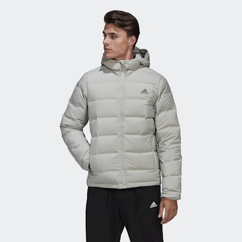 adidas helionic hooded down jacket men's