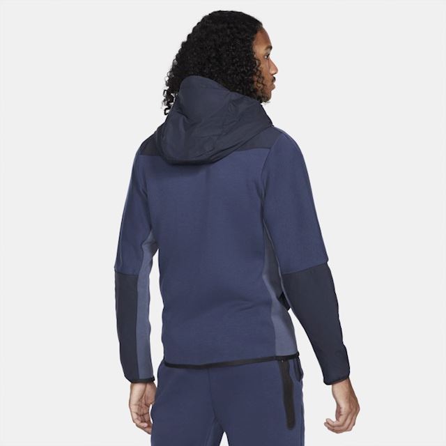 Nike Sportswear Tech Fleece Men's Full-Zip Woven Hoodie - Blue | CZ9903 ...