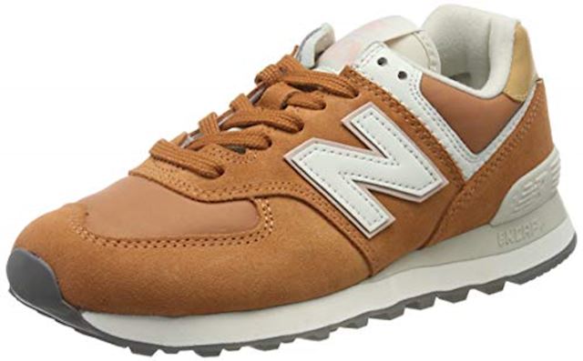 new balance 574 dark brown