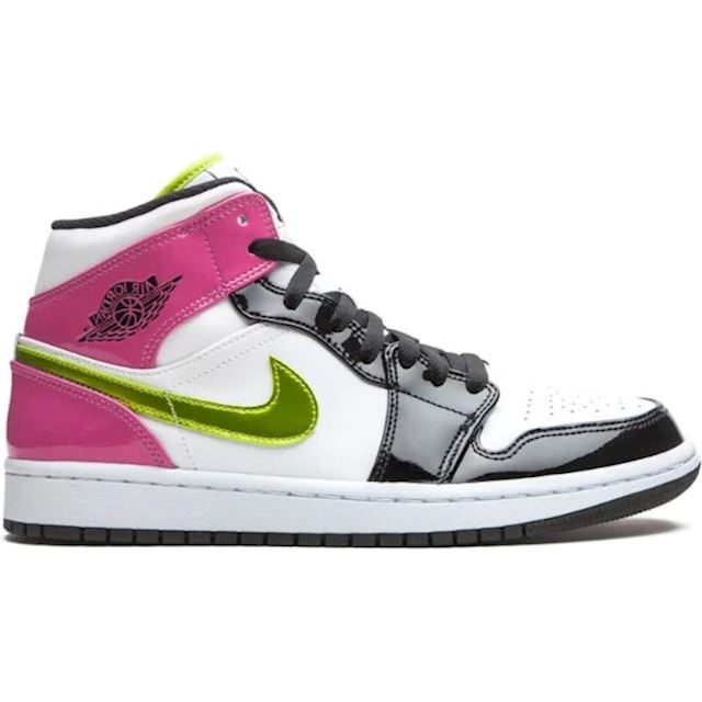 jordan 1 mid cyber active fuchsia