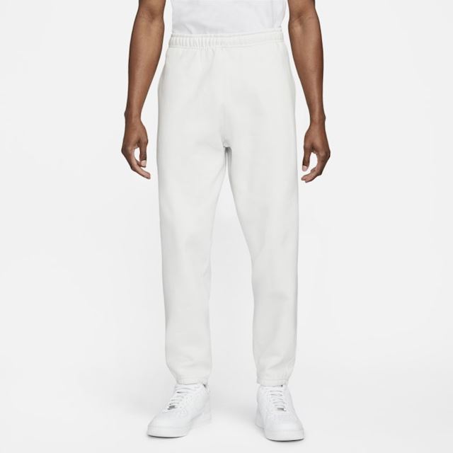 Nike Solo Swoosh Men's Fleece Trousers - White | CW5460-121 | FOOTY.COM