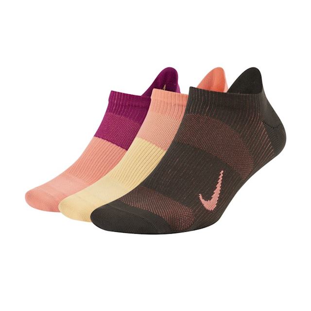 Nike Everyday Plus Lightweight Women's Training No-Show Socks (3 Pairs) - Orange | CV2964-902 