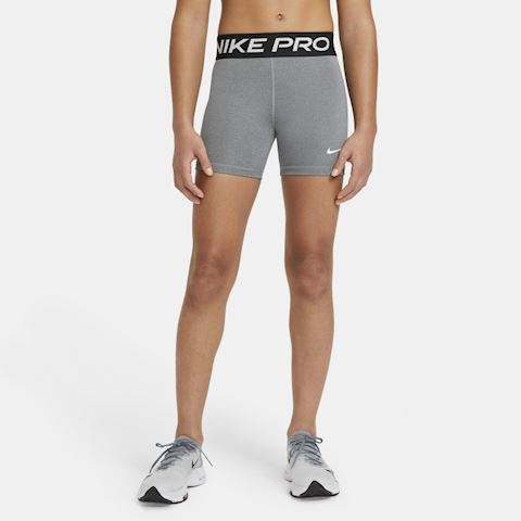 Nike Pro Older Kids' (Girls') Shorts - Grey | DA1033-091 | FOOTY.COM