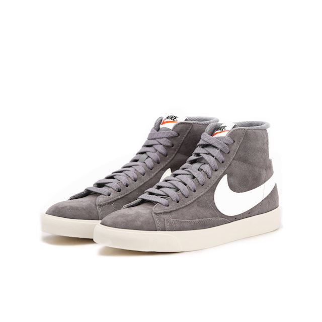 nike blazer mid suede vintage grey womens trainers