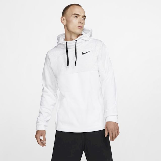 Nike Therma Men's Fleece Pullover Training Hoodie - White | BV2752-100 ...