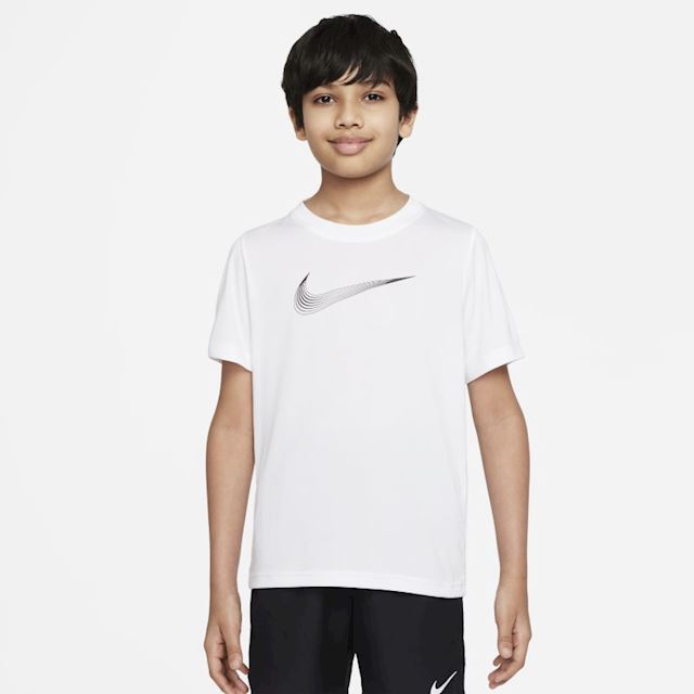 Nike Dri-FIT Older Kids' (Boys') Short-Sleeve Training Top - White ...