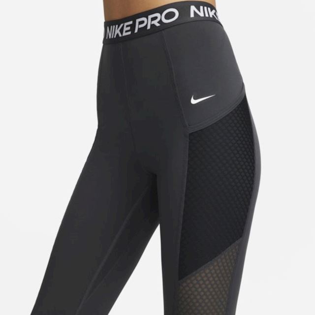 Nike Pro Dri-FIT Women's High-Waisted 7/8 Leggings - Grey | DQ5588-070 ...