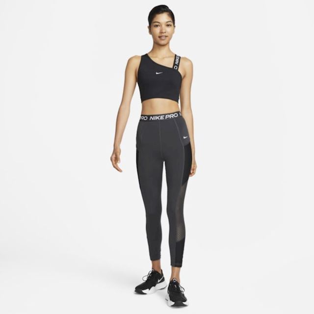 Nike Pro Dri-FIT Women's High-Waisted 7/8 Leggings - Grey | DQ5588-070 ...