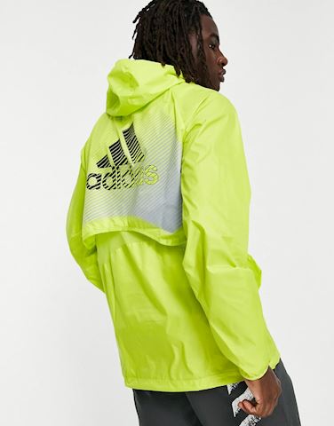 yellow windbreaker adidas