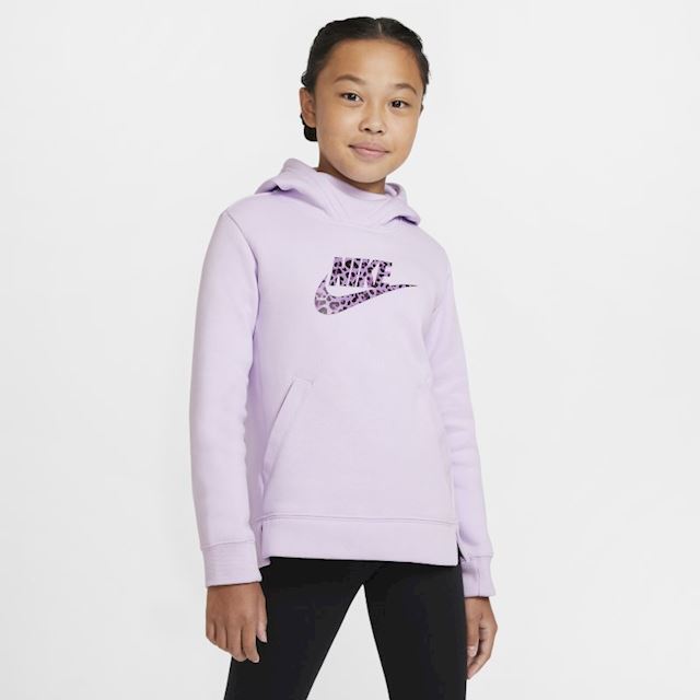 Nike Sportswear Older Kids' (Girls') Pullover Hoodie - Purple | DB8224 ...