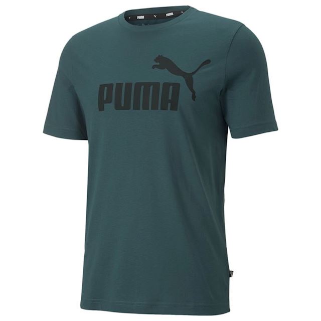 Puma ESS Logo Tee (s) Varsity Green - | 586667_20 | FOOTY.COM