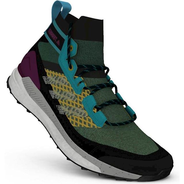 adidas Terrex Free Hiker Blue Legend Earth/ Grey Two/ Signal Cyan | FV6818  | FOOTY.COM