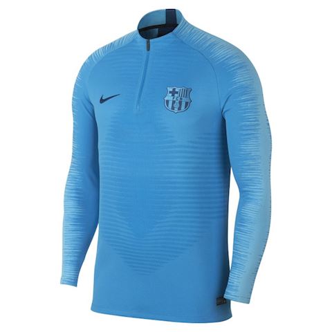 Nike FC Barcelona VaporKnit Strike Drill Men's Long-Sleeve Football Top -  Blue | 894188-482 | FOOTY.COM