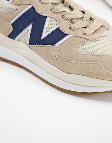 New Balance 57/40 trainers in tan and 