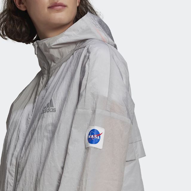 adidas crop windbreaker