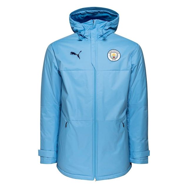 Puma Manchester City Winter Jacket Training - Team Light Blue/Peacoat ...