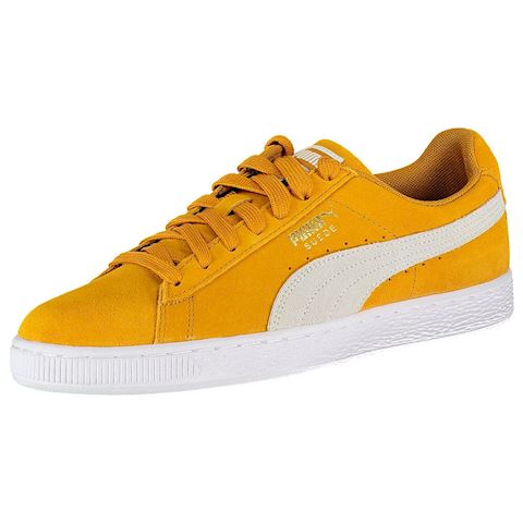 yellow puma trainers