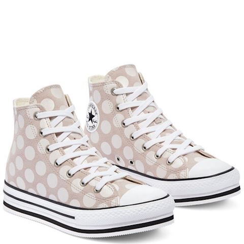 glitter shine platform chuck taylor