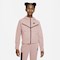 Nike Sportswear Tech Fleece Older Kids' (Girls') Full-Zip Hoodie - Pink | CZ2570-601 | FOOTY.COM