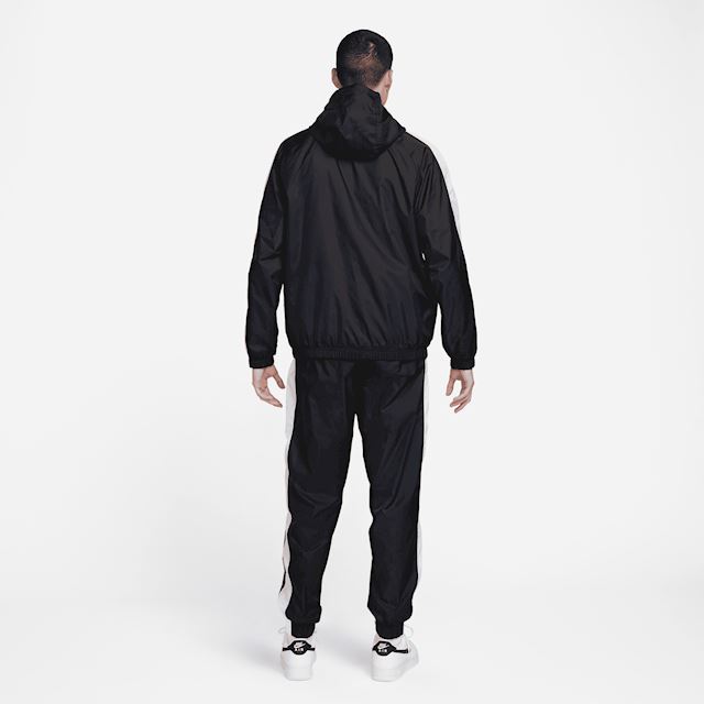Nike Sportswear Men's Hooded Woven Tracksuit - Black | BV3025-013 ...