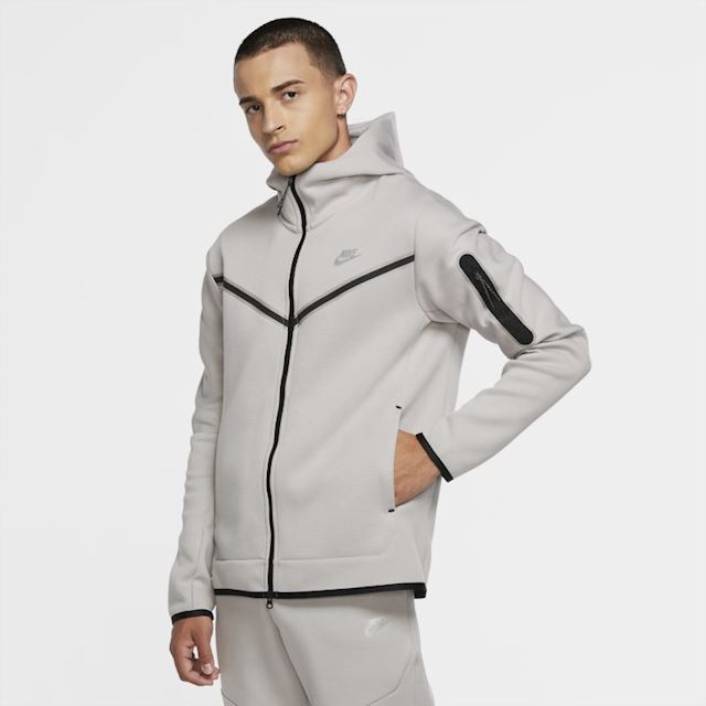 Nike Sportswear Tech Fleece Men's Full-Zip Hoodie - Grey | CU4489-033 ...