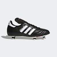adidas black leather football boots