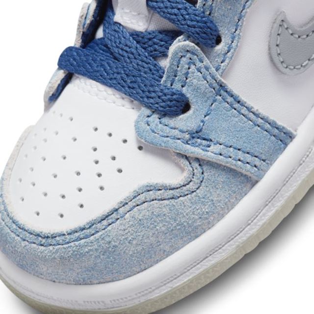 Nike Jordan 1 Mid SE Baby/Toddler Shoes Blue DR6236401