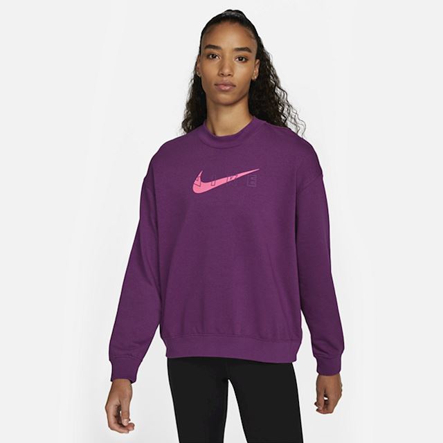 Nike Dri-FIT Get Fit Women's Graphic Training Crew-Neck Sweatshirt ...