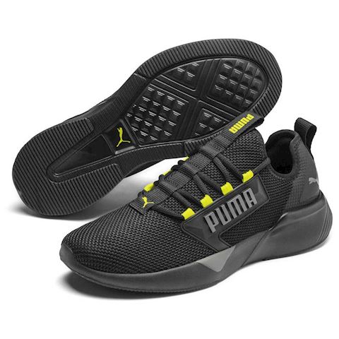 puma pure black shoes