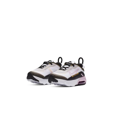 NIKE JUNIOR Nike AIR MAX 2090 (TD) - Zapatillas bebé  white/black/volt/valerian blue - Private Sport Shop