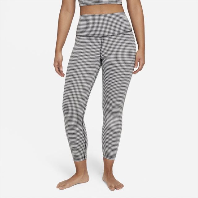 Nike Yoga Women's Gingham Crop Leggings 