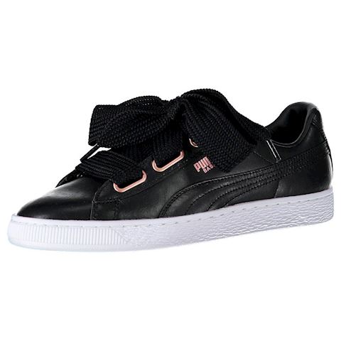 puma basket heart leather wn's