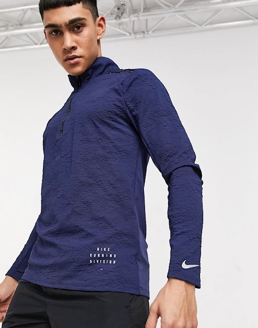 Nike Run Division Dri Fit Element L Midnight Navy / Black / Reflective  Silver | DA0430-410 | FOOTY.COM