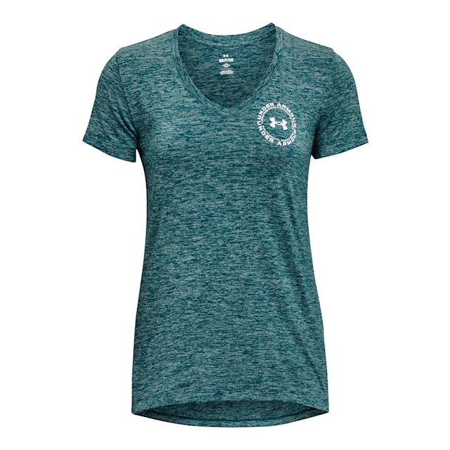 Under Armour Women's UA Tech Twist Crest Short Sleeve 1373050716