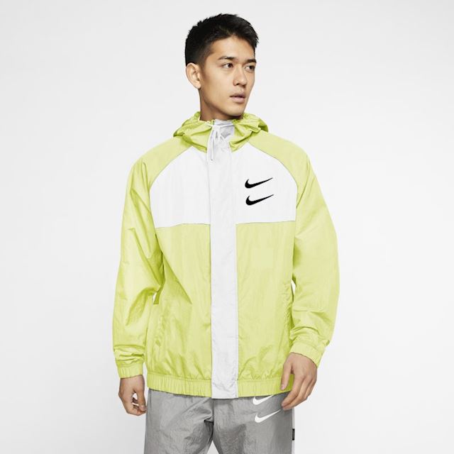 Nike Sportswear Swoosh Men's Woven Hooded Jacket - Green | CJ4888-701 ...