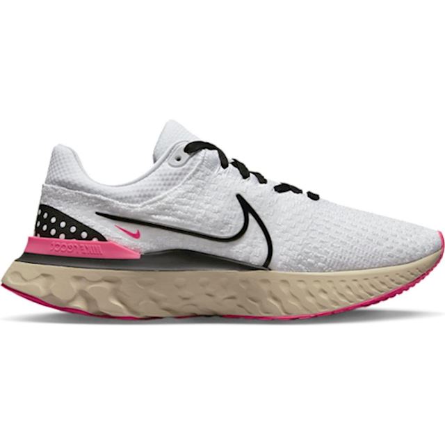 Nike React Infinity Run Flyknit 3 Men's Road Running Shoes White