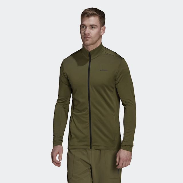 adidas Terrex Multi Primegreen Full-Zip Fleece Jacket | HA2294 | FOOTY.COM