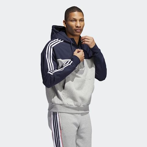 adidas mixed hoodie